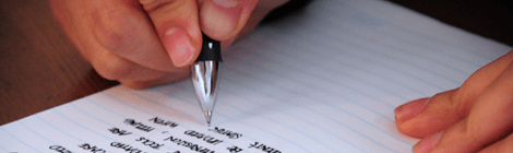 "Writing" by Jeffrey James Pacres (CC BY-NC-ND)